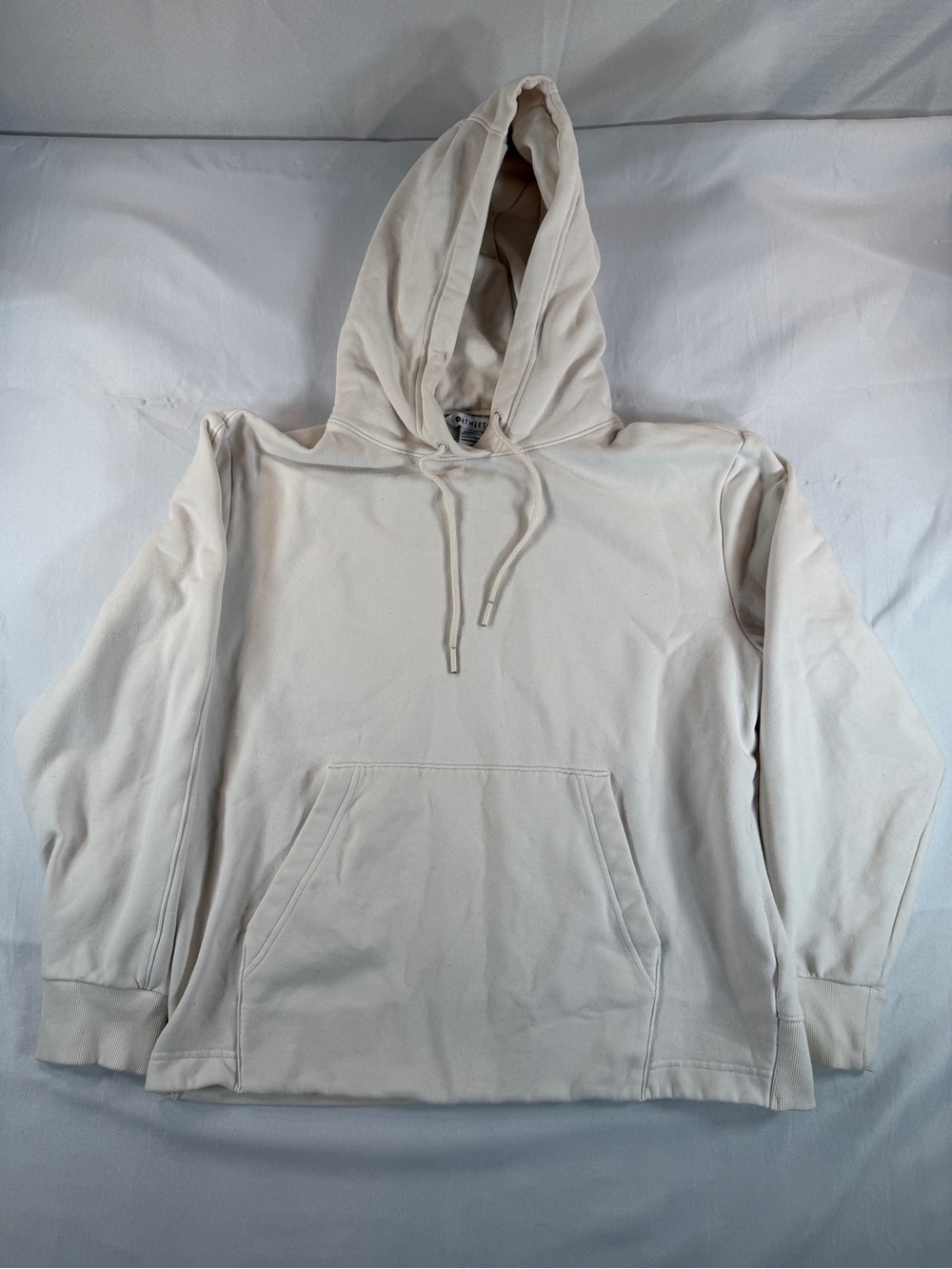 Athleta Retroplush II Hoodie Magnolia White Women’s Medium Pullover